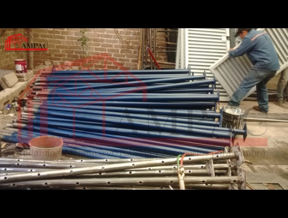 PUNTAL METALICO O PIE DERECHO