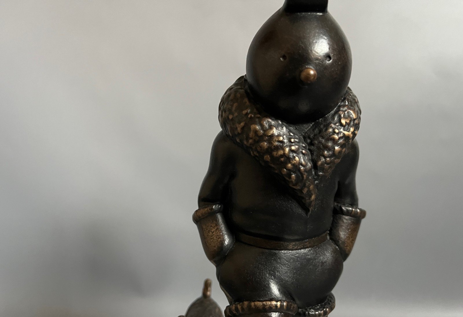 Estatua de Moulinsart/Fundición de Arte Ref. 80644 – Tintín en el país de los soviéticos – Bronce –