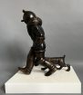 Estatua de Moulinsart/Fundición de Arte Ref. 80644 – Tintín en el país de los soviéticos – Bronce –