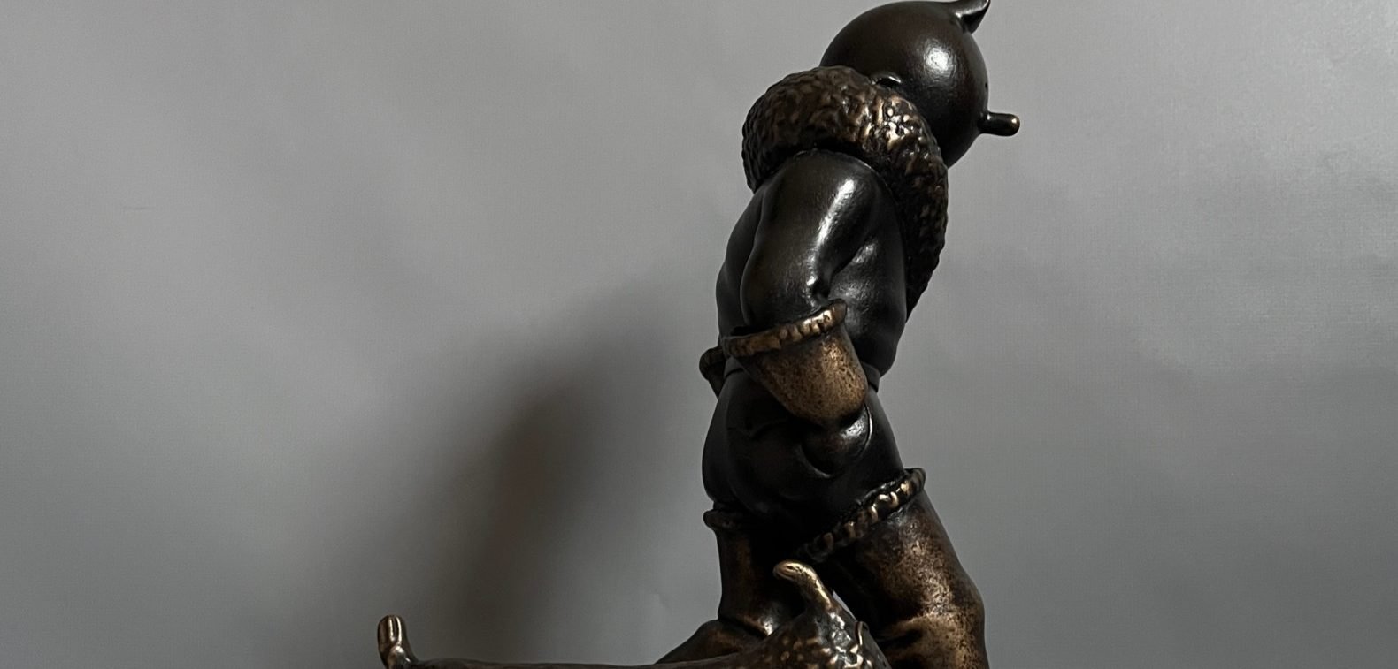 Estatua de Moulinsart/Fundición de Arte Ref. 80644 – Tintín en el país de los soviéticos – Bronce –