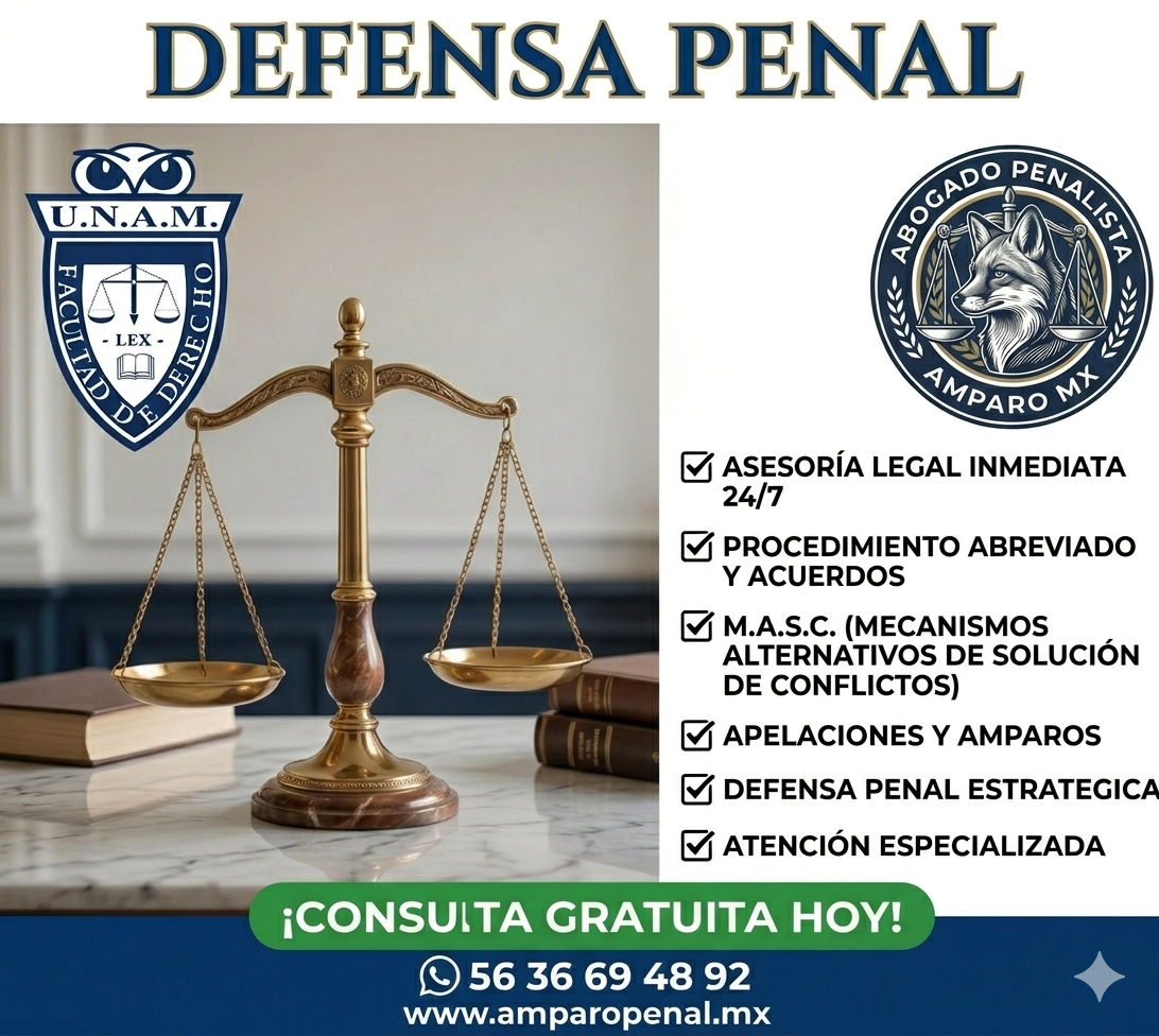 Abogado Penalista CDMX – Especialista en Amparo y Defensa Penal