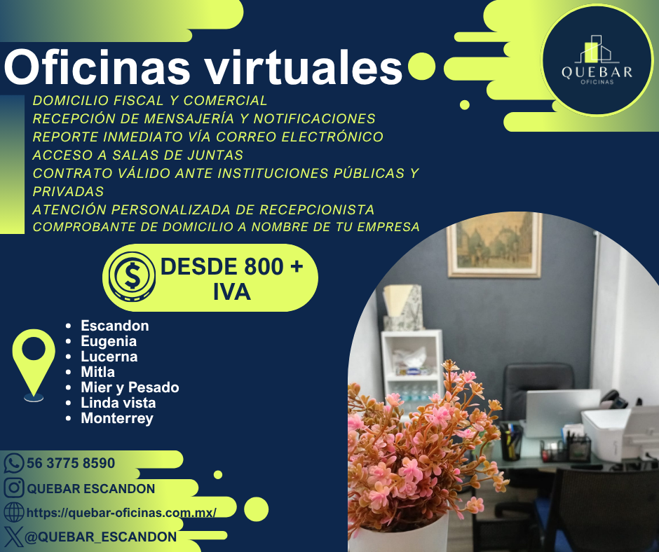 Quebar Oficinas VIRTUALES